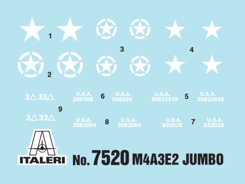 Italeri 510007520 - 1:72 M4A3E2 Jumbo, pack of 2 - Image 3