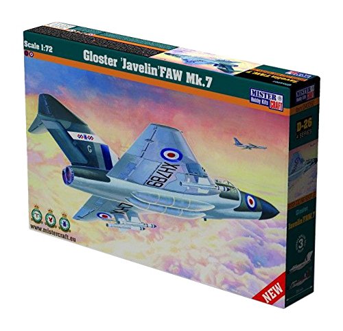 MisterCraft MCD26 1:72 Scale Gloster Javelin FAW Mk.7 Model – TopToy