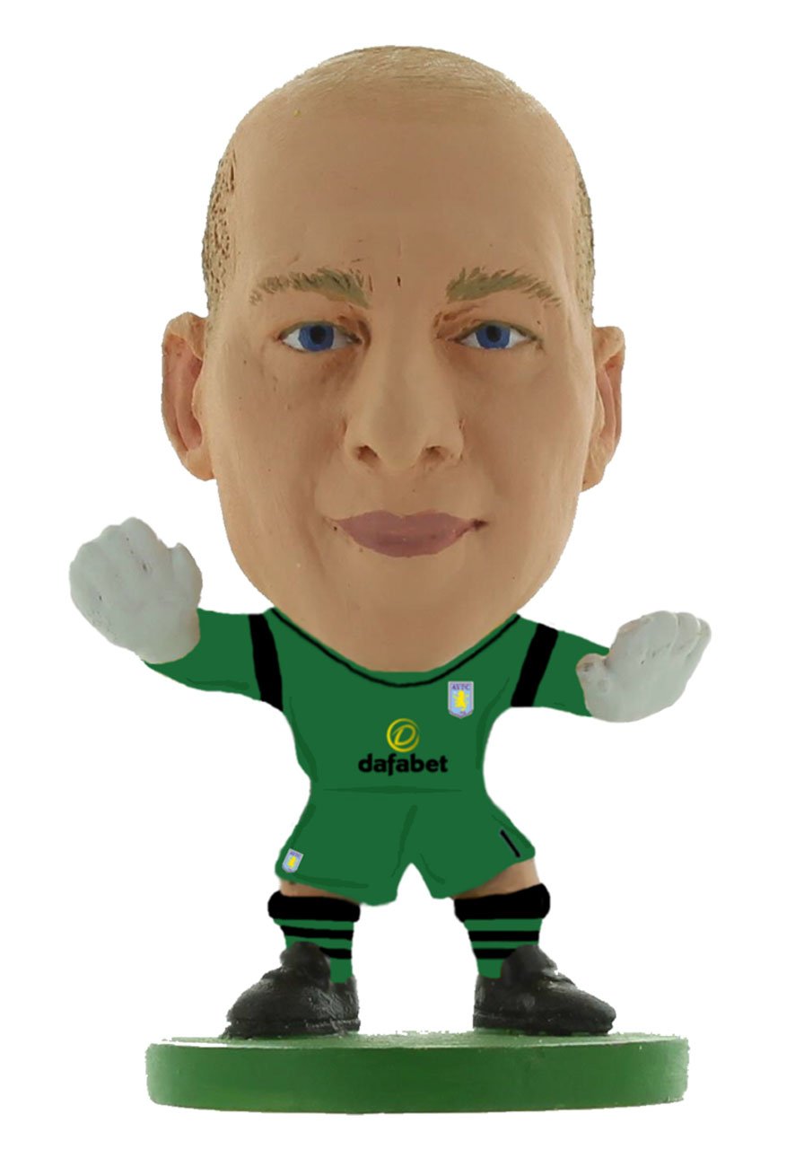 SoccerStarz Aston Villa Brad Guzan Home Kit TopToy