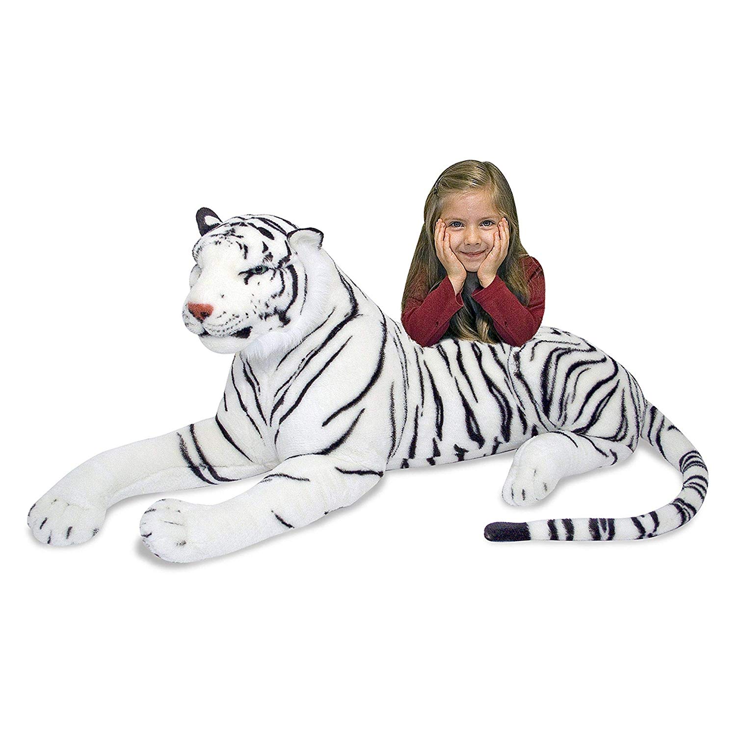 melissa and doug giant white tiger