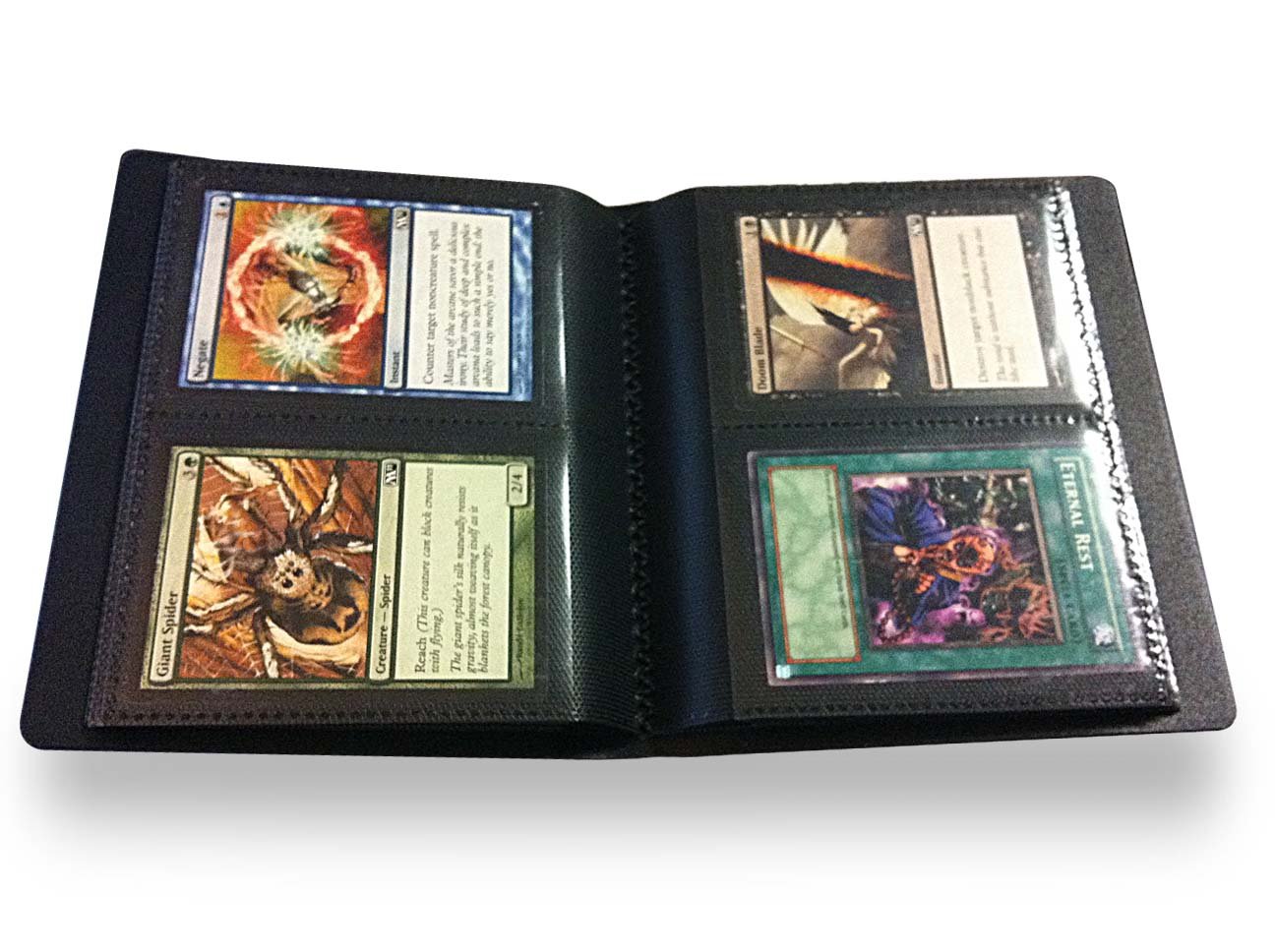 Ultra Pro PROBINDER 2Pocket Card Game (Black) TopToy