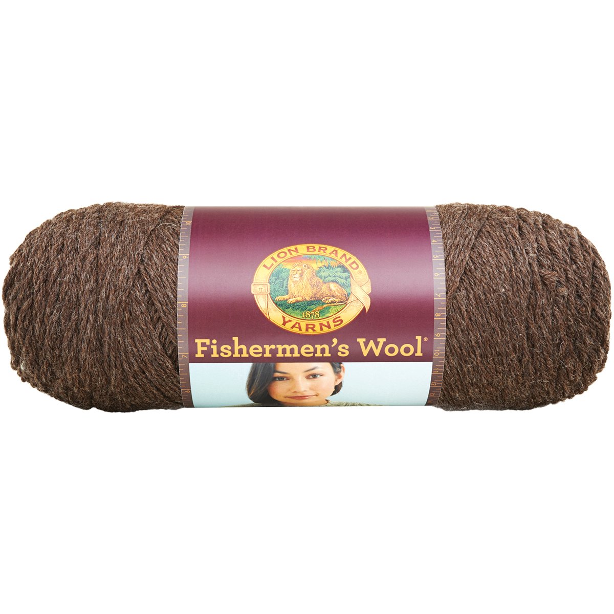 Lion Brand Yarn Company 1-Piece Fishermen's Wool, Nature's Brown