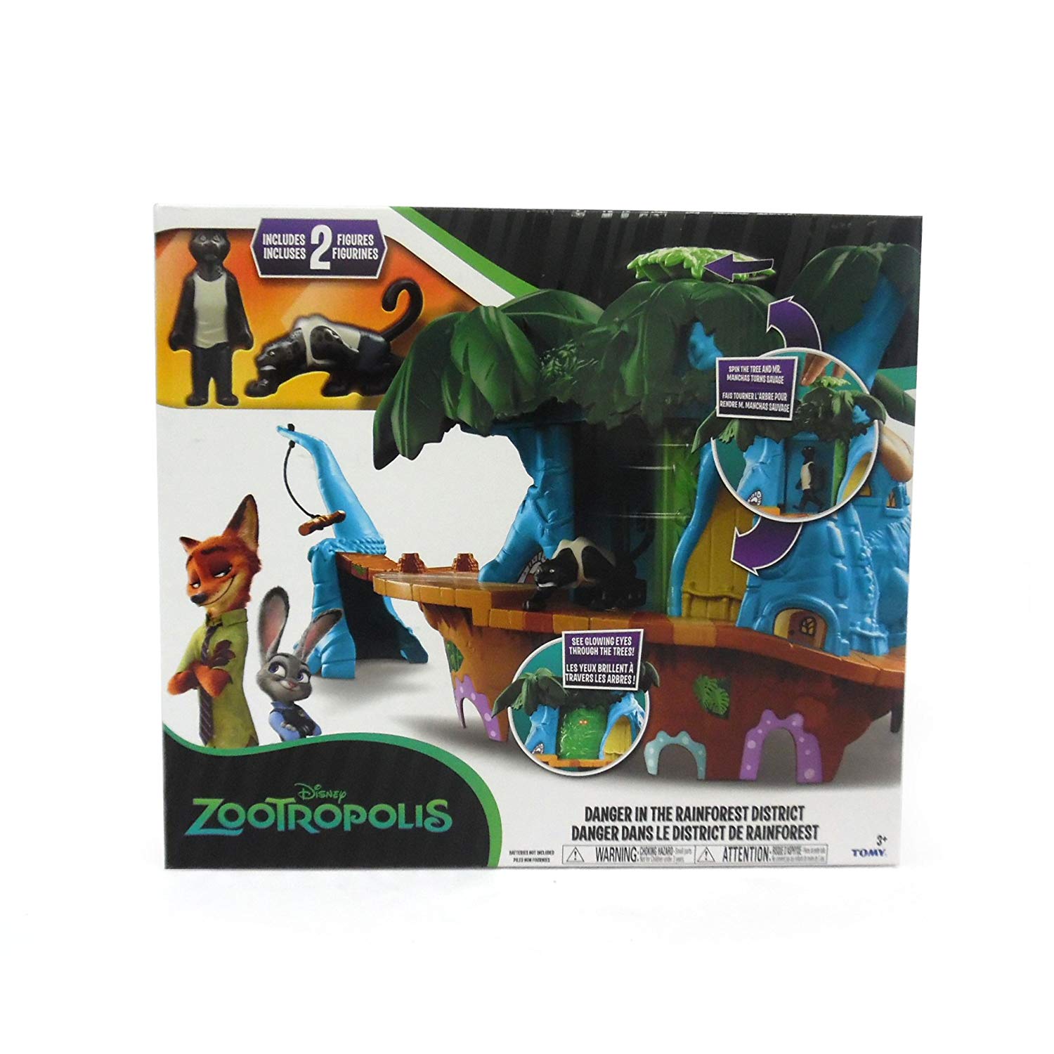 zootopia rainforest playset