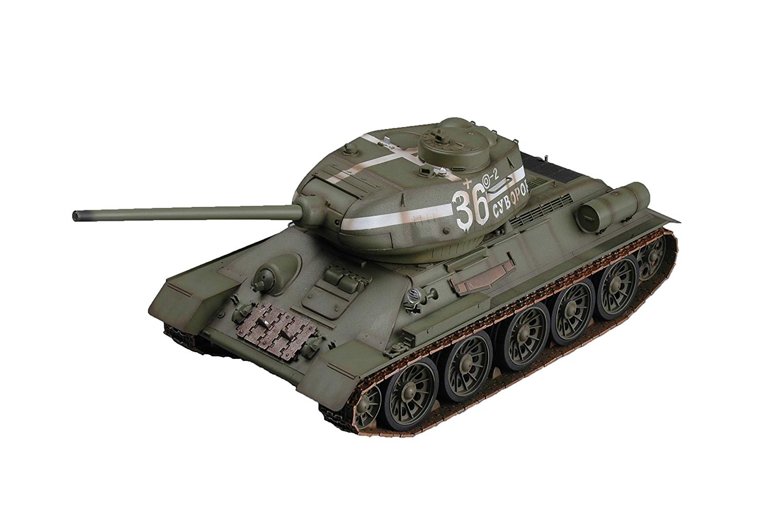 TORRO 707 T34 85 1 16 Scale RC Tank Tactical Simulation 2 4 GHz Green