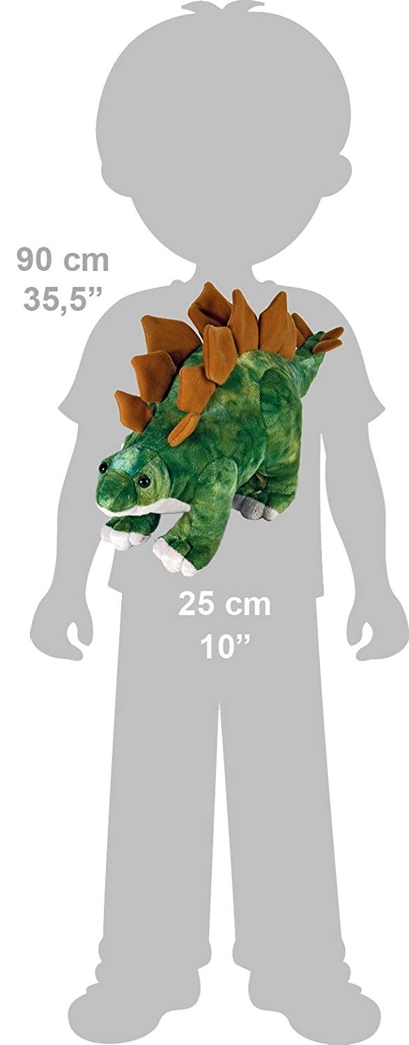 Wild Republic Europe 25 cm Dinosauria Mini Stegosaurus Plush - Image 2