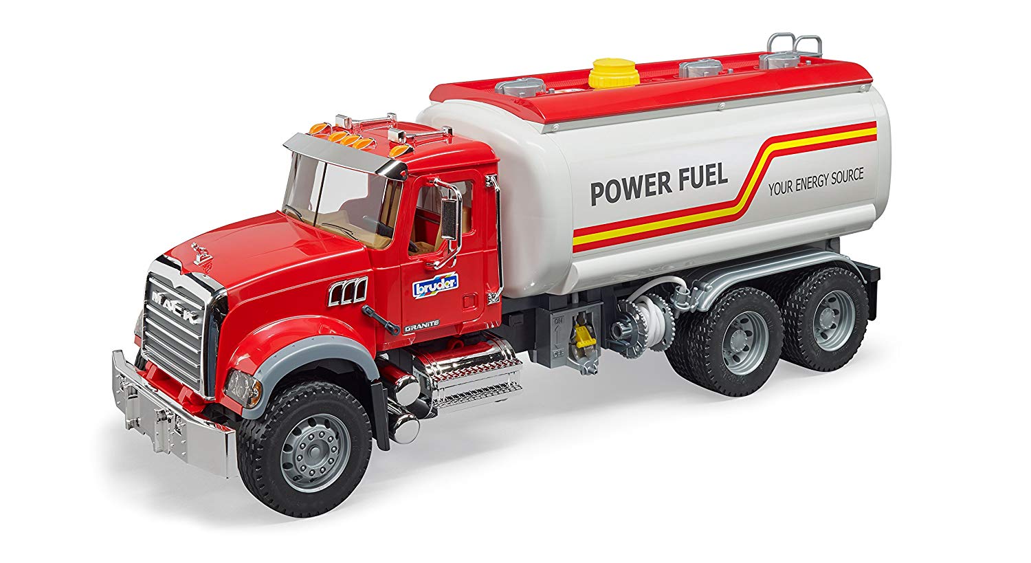 Bruder 02827 Mack Granite Tank Truck Play Set