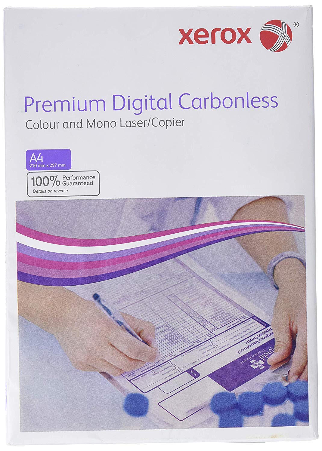 Xerox NCR Paper Digital Laser Carbonless 2Part White and Yellow Ref